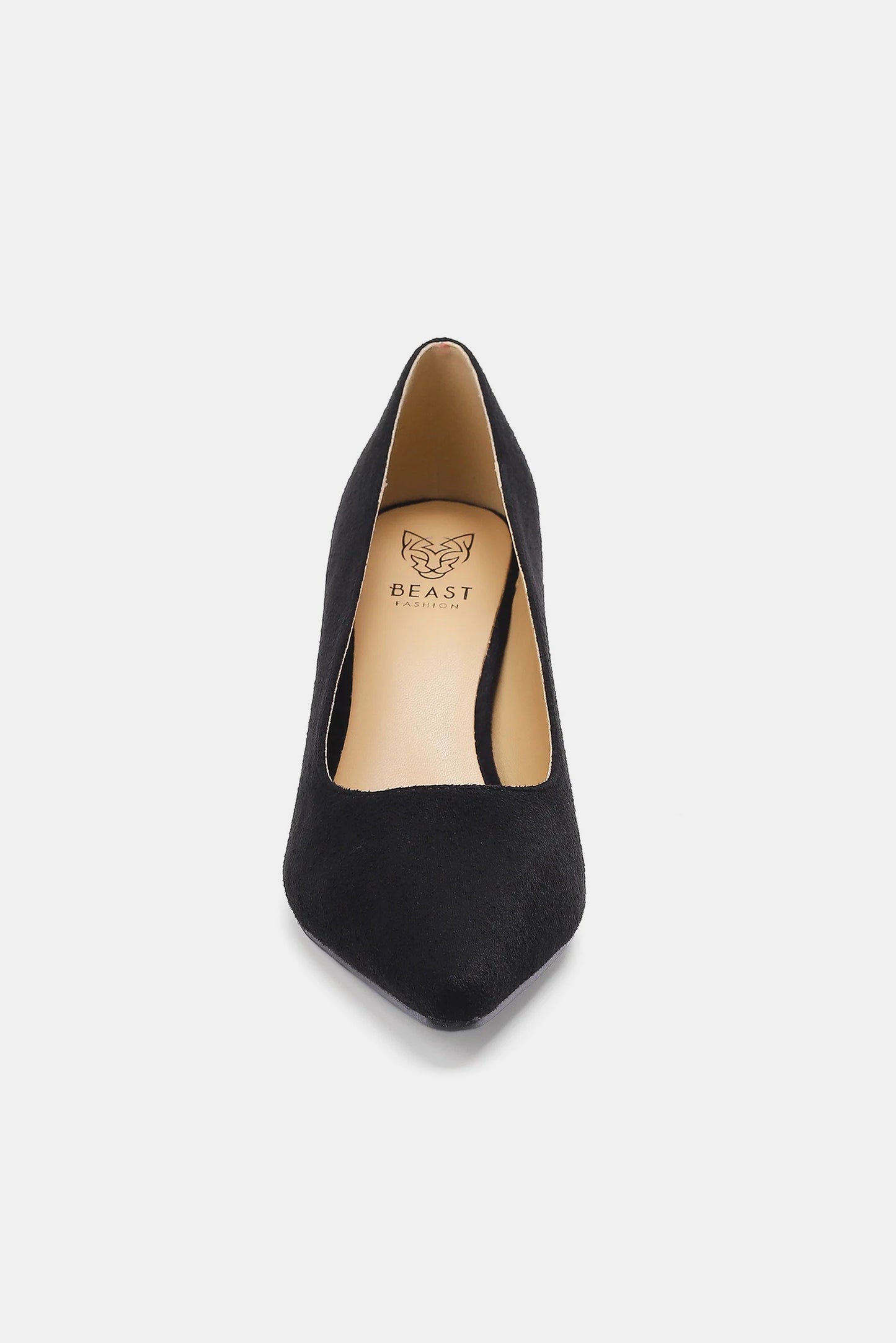 Beast Fashion Faux Suede Pumps