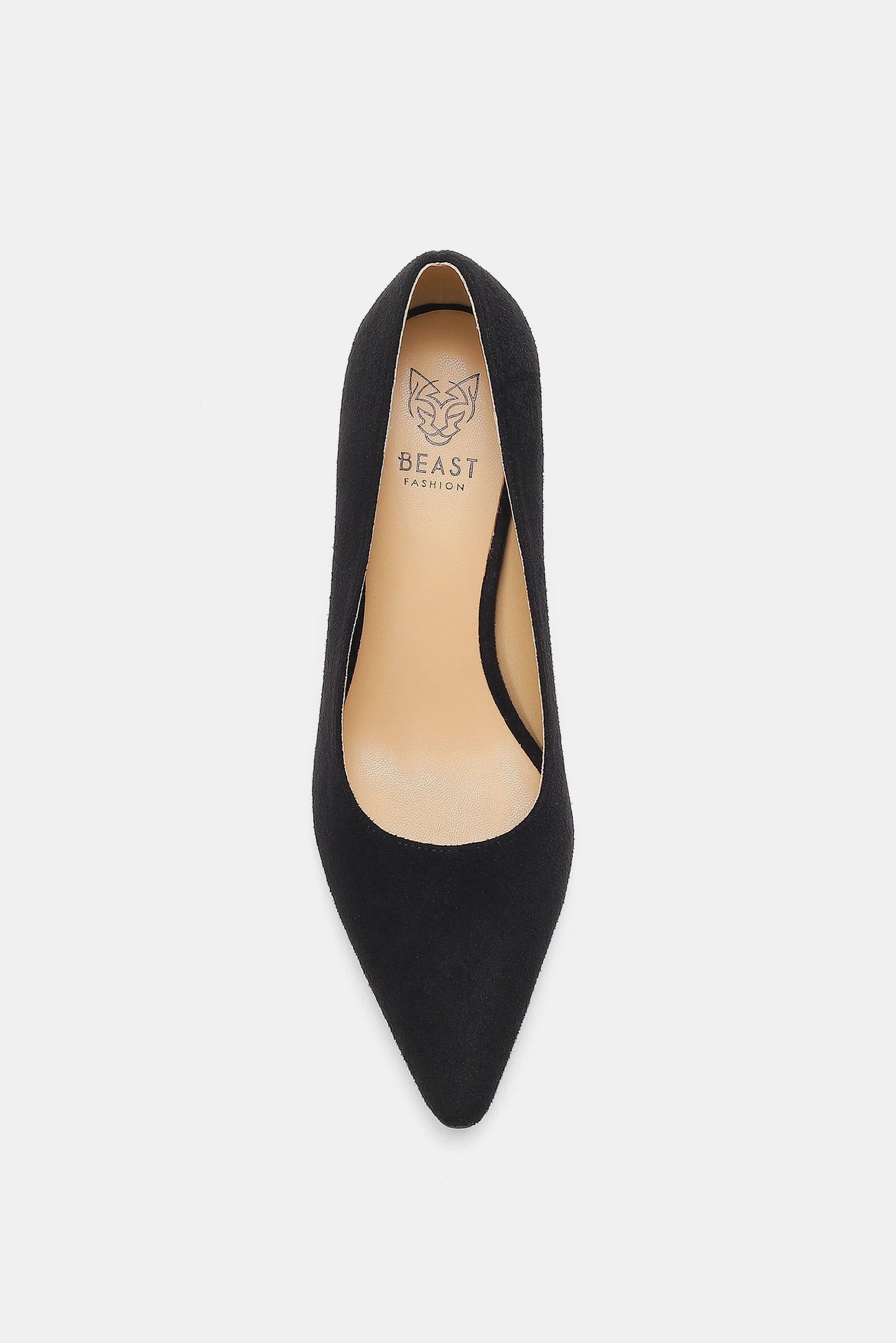 Beast Fashion Faux Suede Pumps