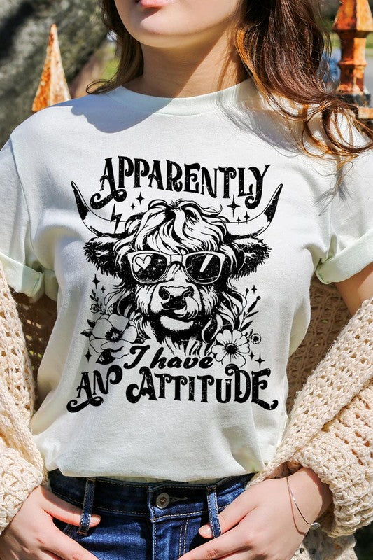 Apparently I Have An Attitude Tee