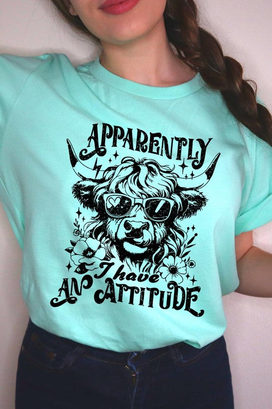 Apparently I Have An Attitude Tee