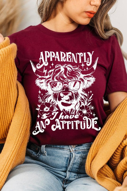 Apparently I Have An Attitude Tee