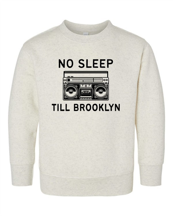 Cassette No Sleep Till Brooklyn Toddler Sweatshirt