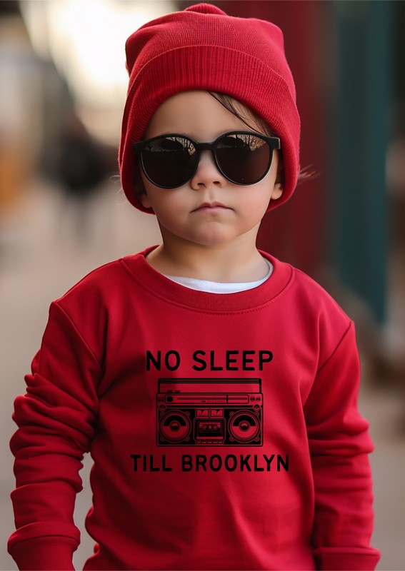 Cassette No Sleep Till Brooklyn Toddler Sweatshirt