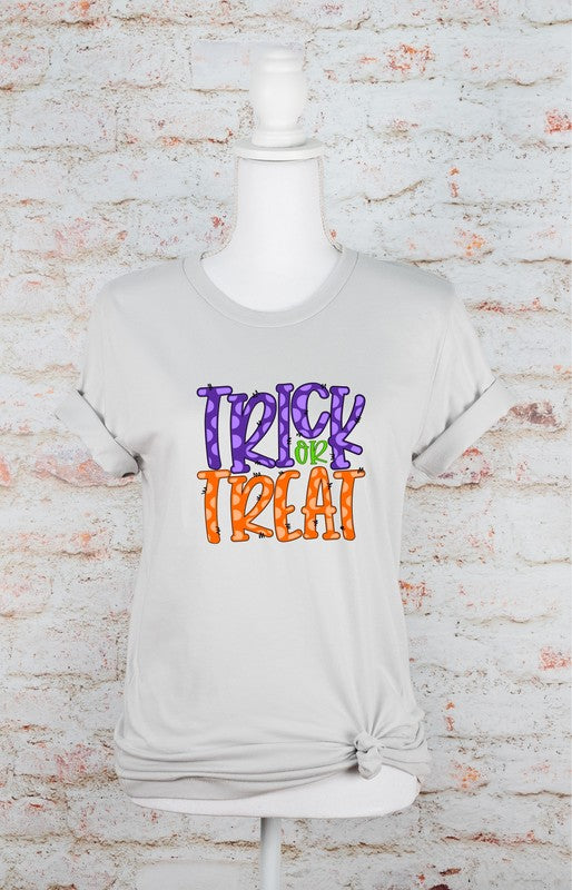 Plaid Trick or Treat Tee