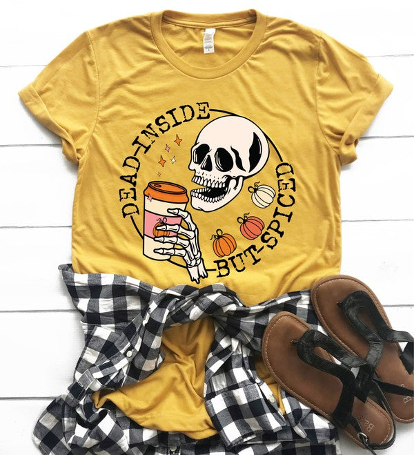 Dead Inside but Spiced Tee-Plus