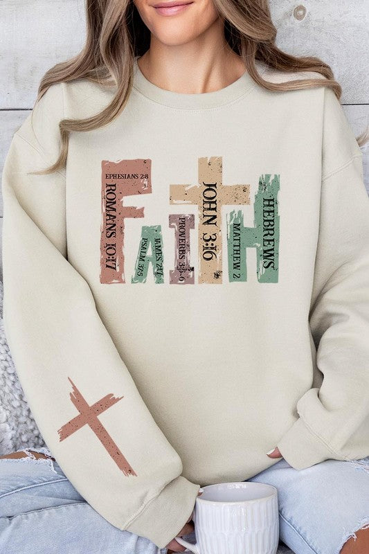 Faith Christian Fleece Sweatshirt