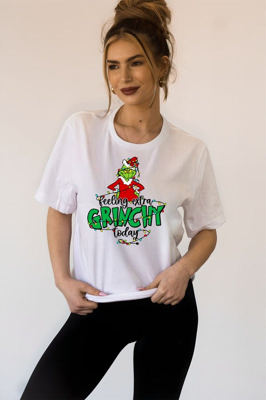 Feeling Extra Grinchy Today Tee-Plus