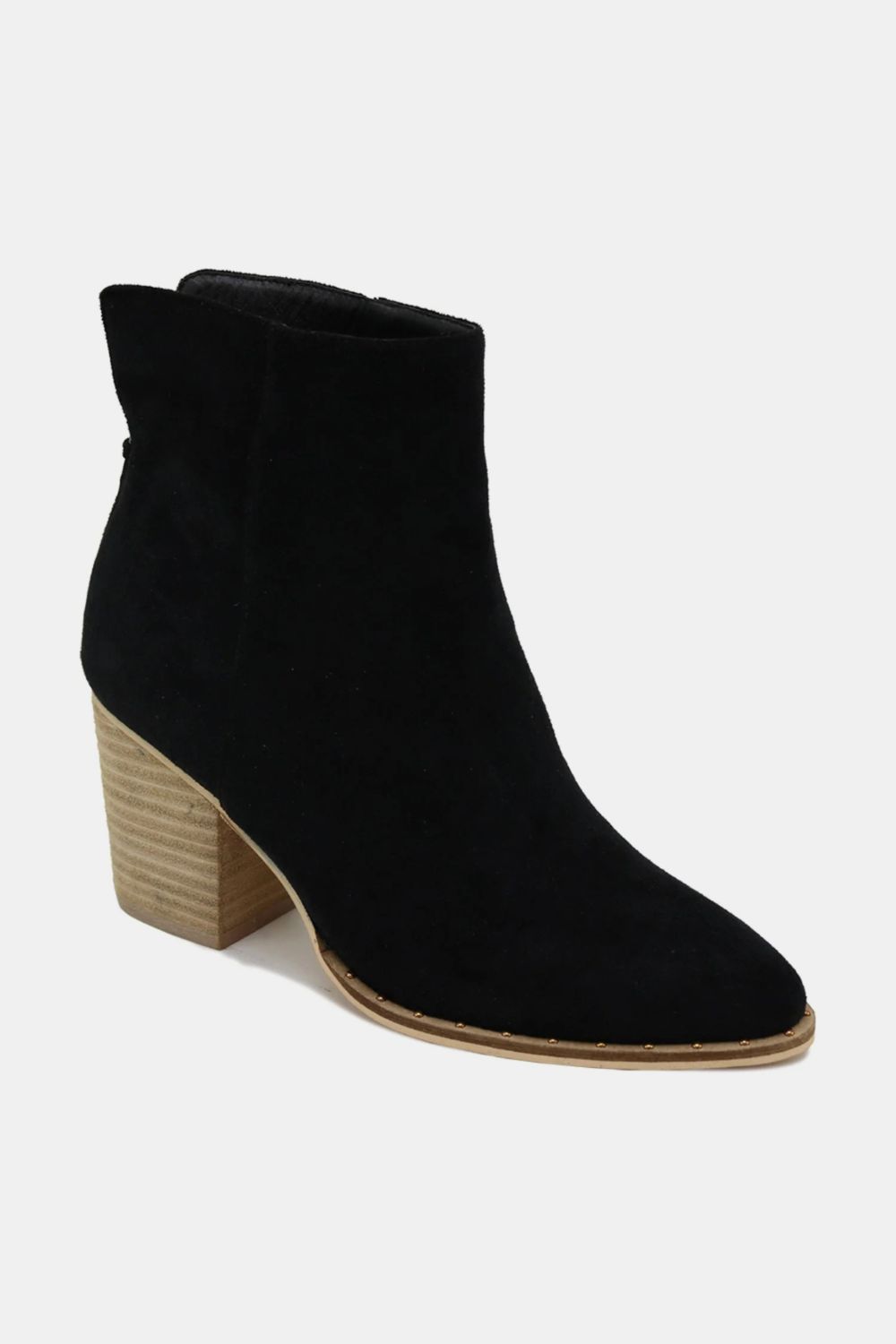 Beast Fashion Suede Ankle Booties