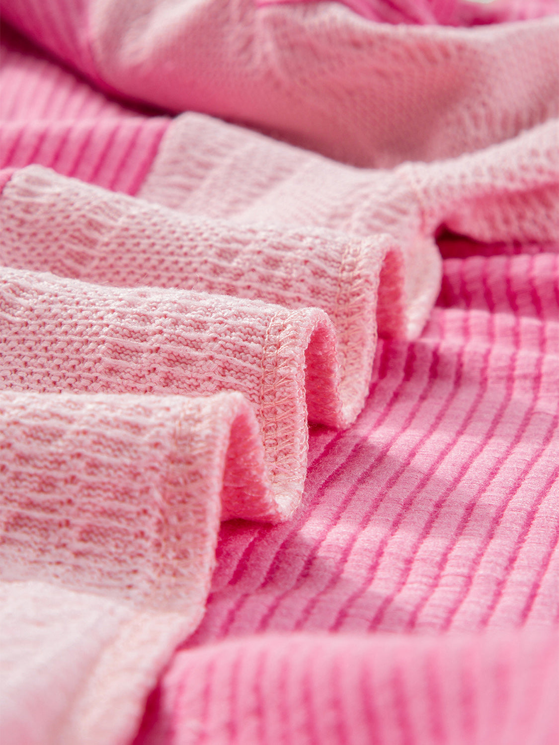 Exposed Seam Contrast Sweater