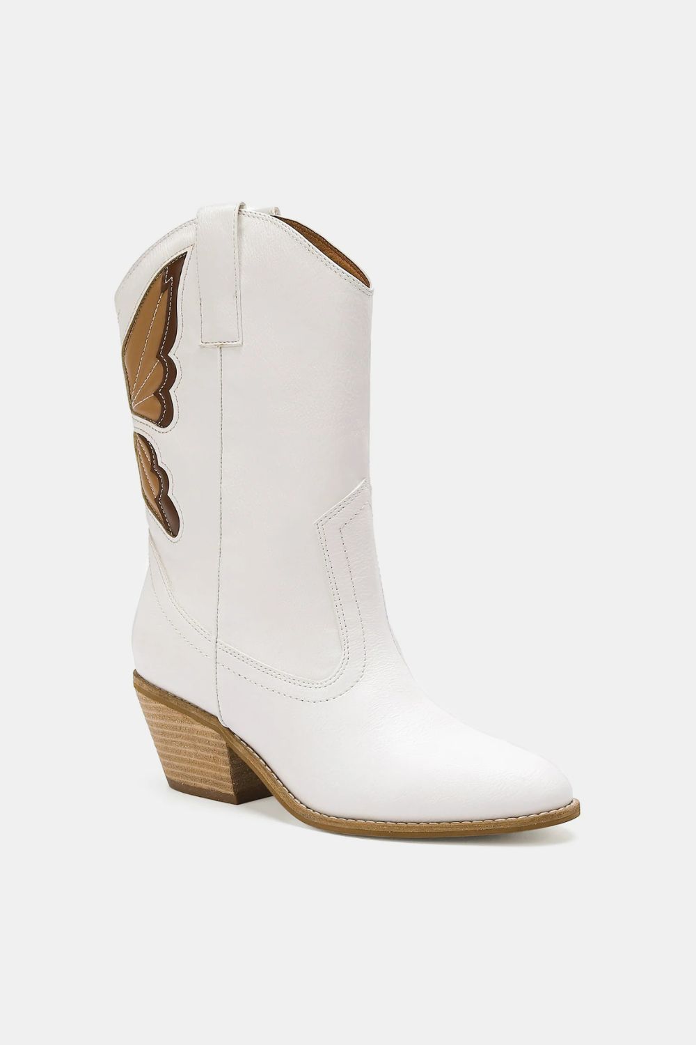 Beast Fashion Butterfly Cut Detail Boots
