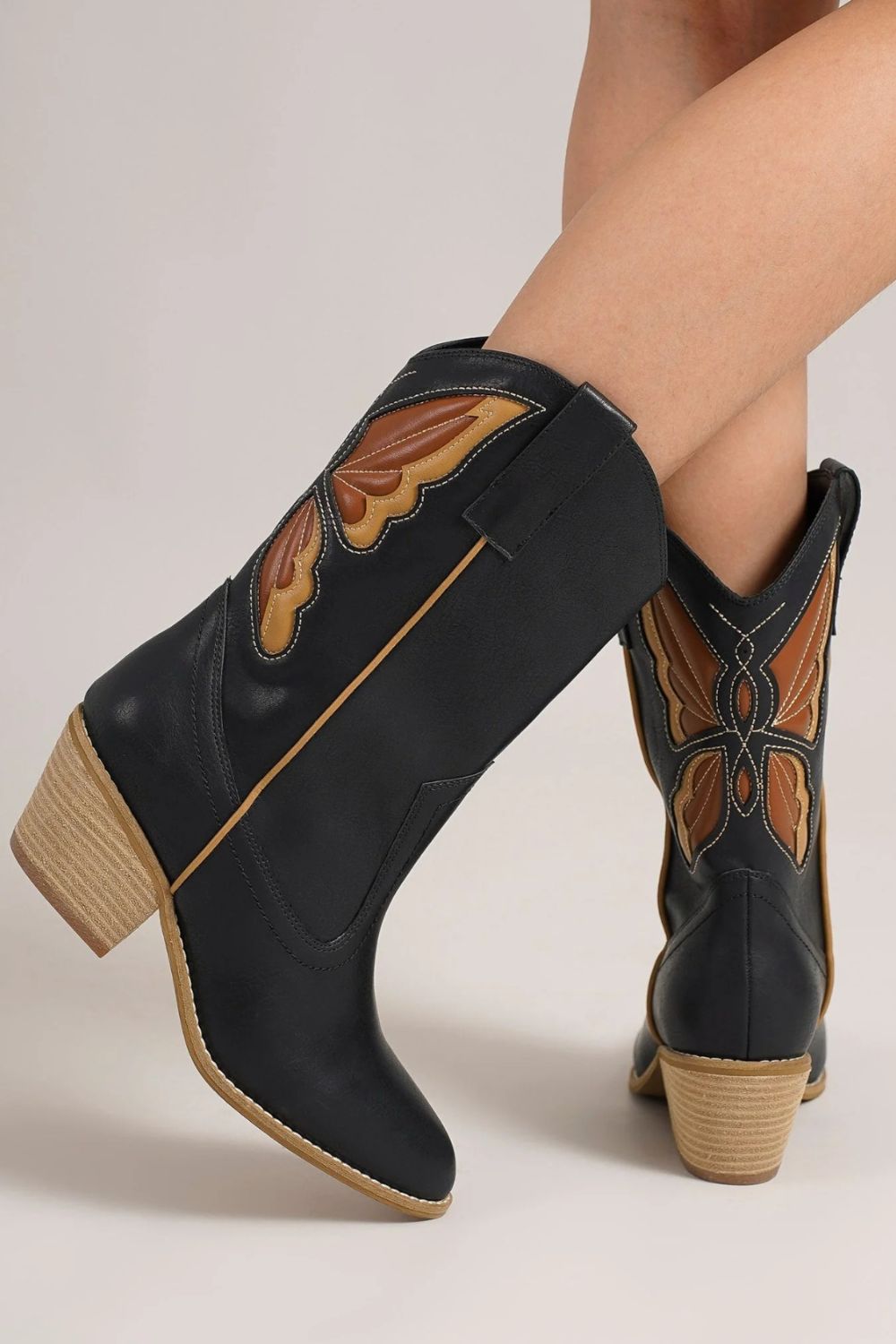 Beast Fashion Butterfly Cut Boots