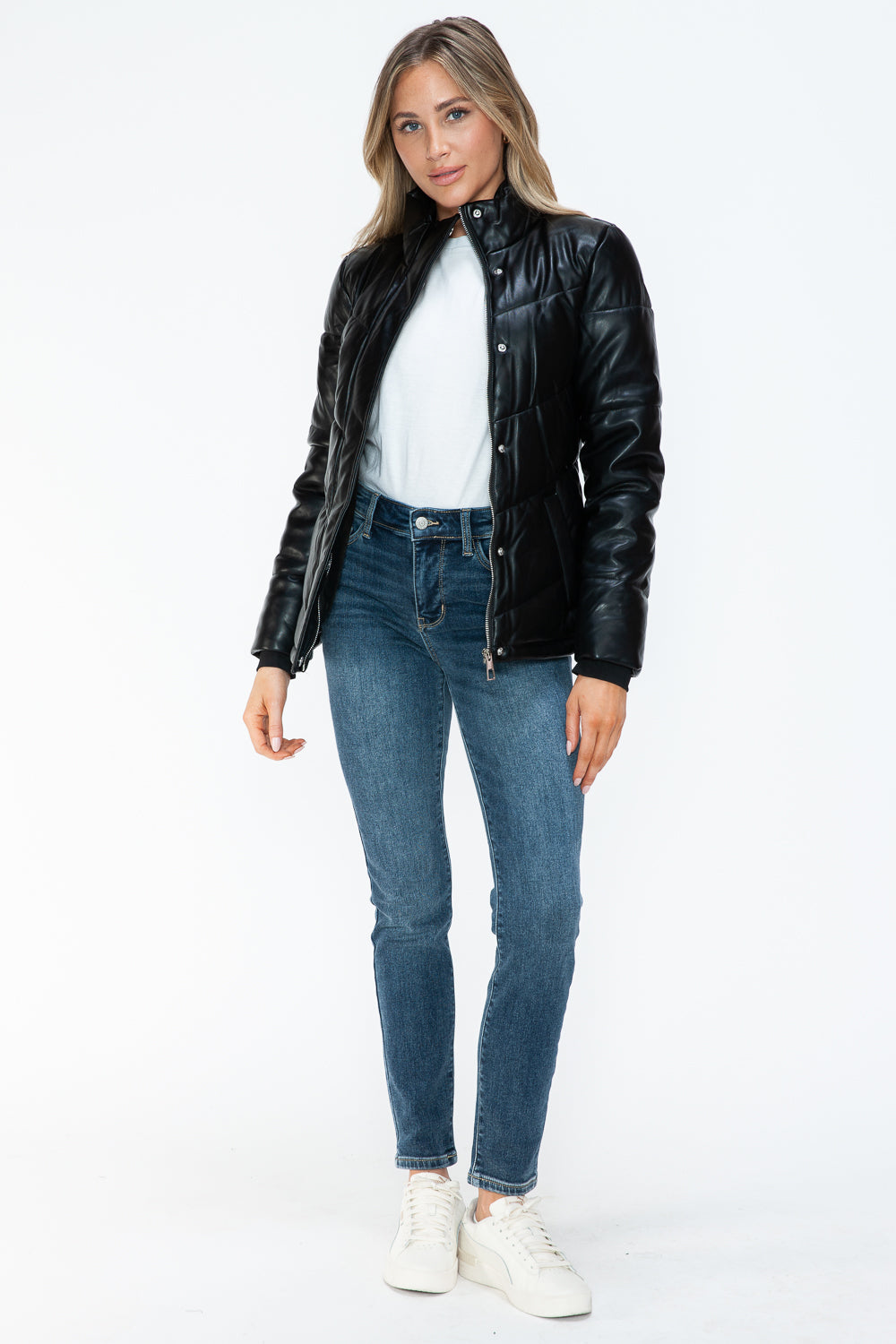 Snobbish Pocketed Puffer Jacket