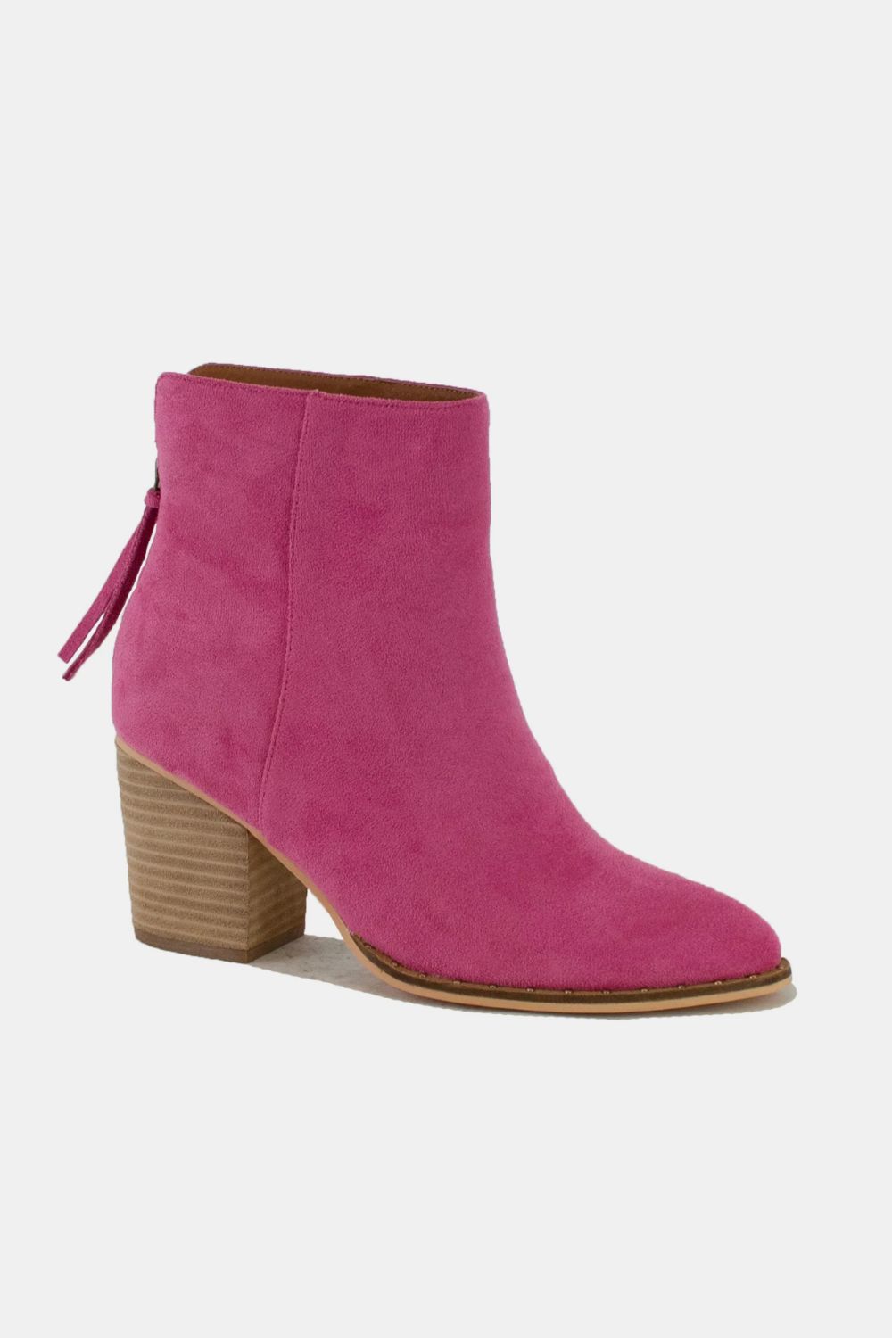 Beast Fashion Suede Ankle Booties