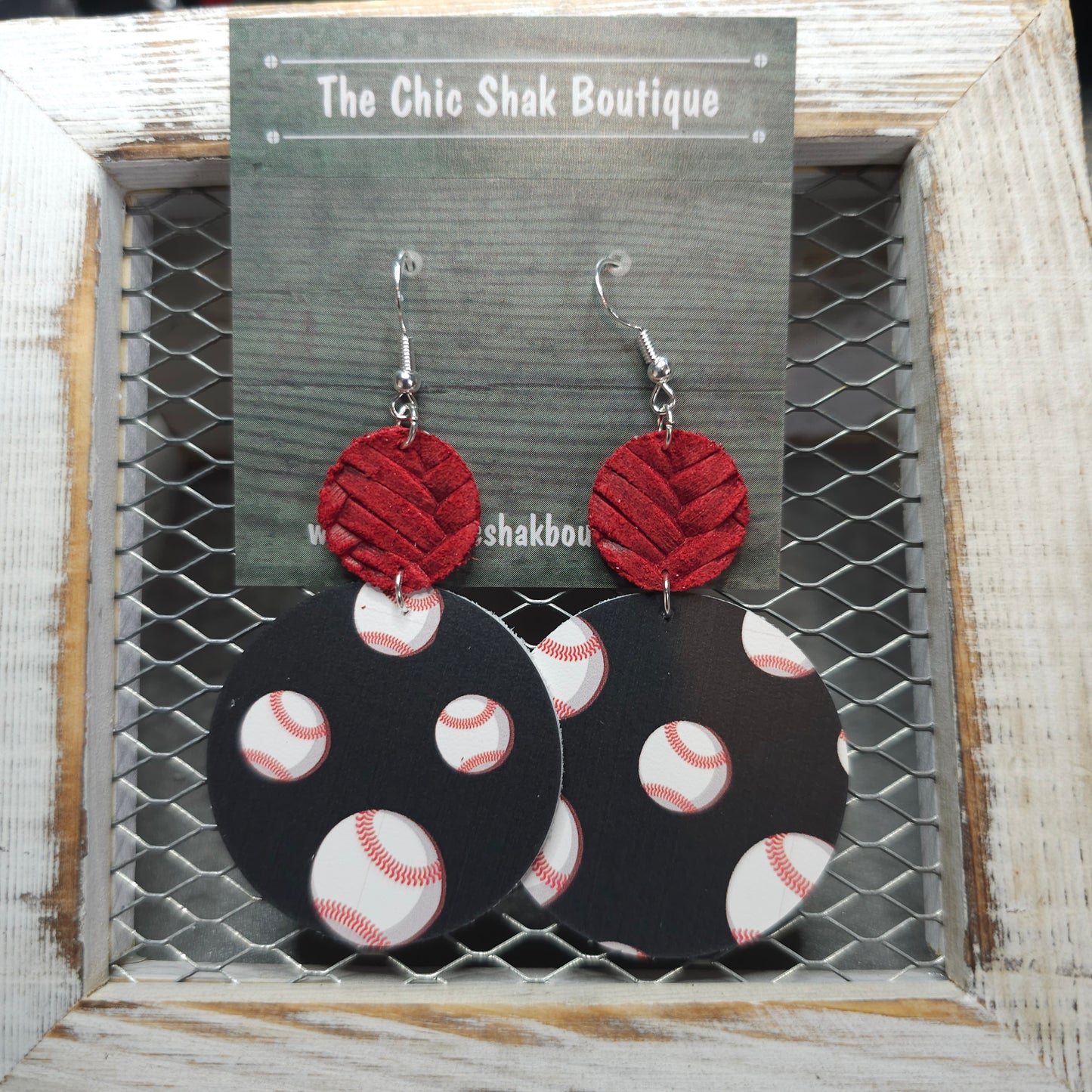 Baseball Fever Earrings