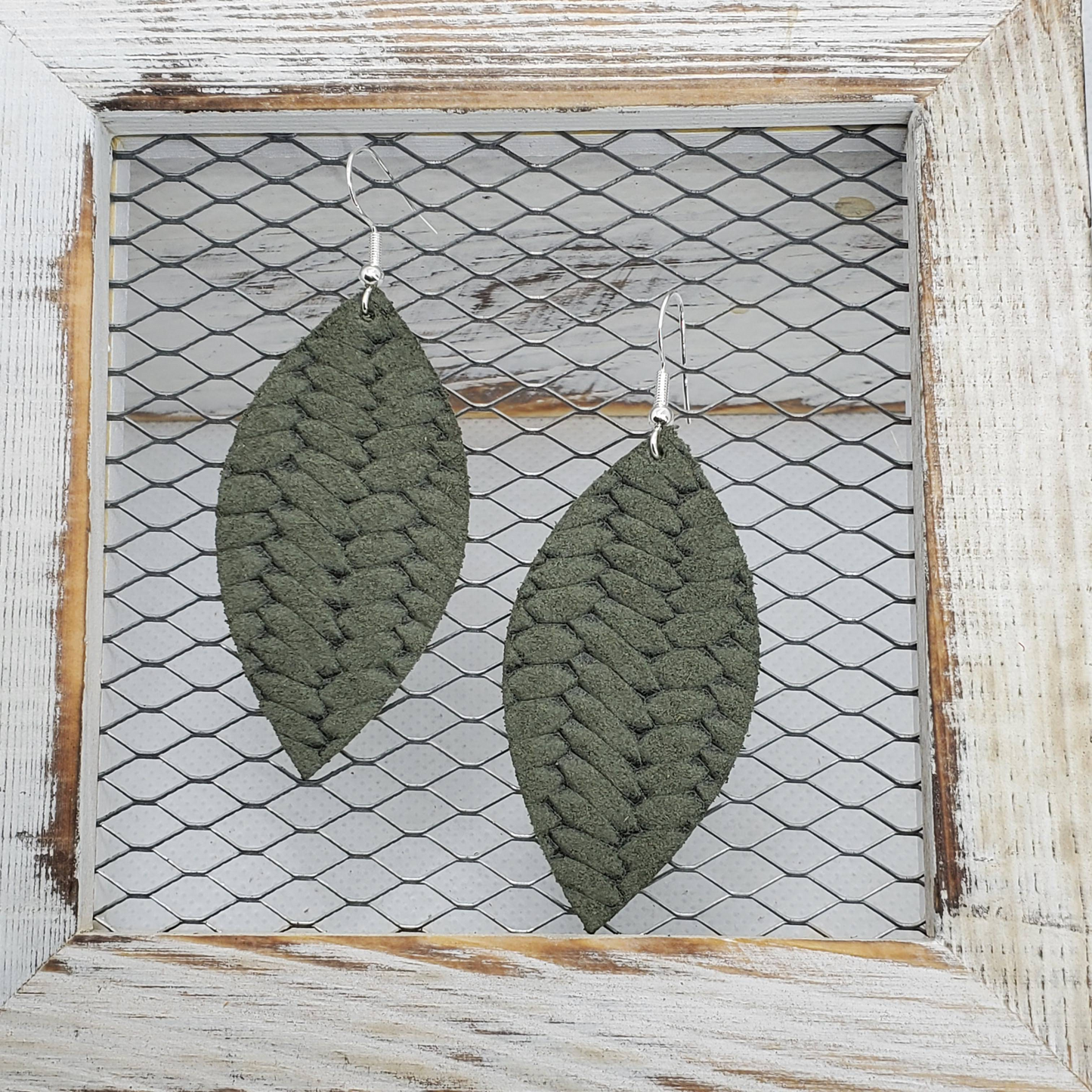Braided Leather Earring Collection