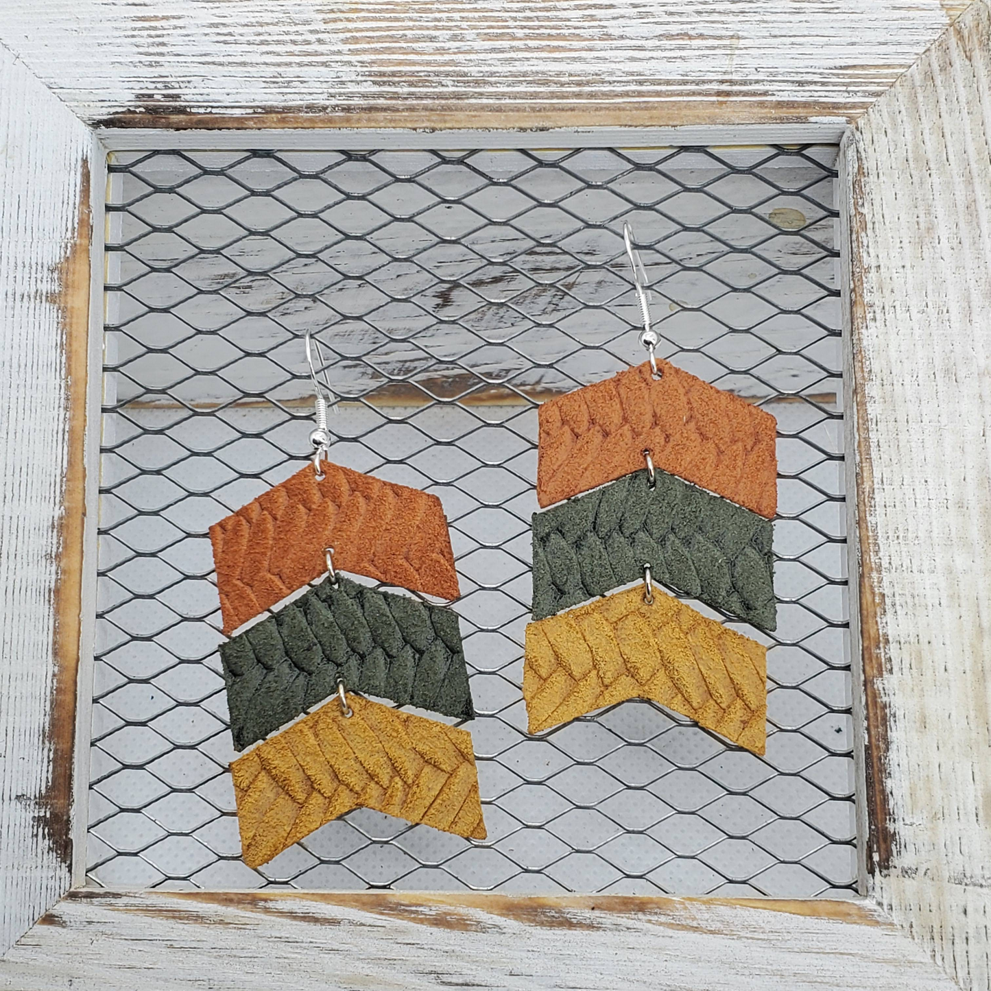 Braided Leather Earring Collection