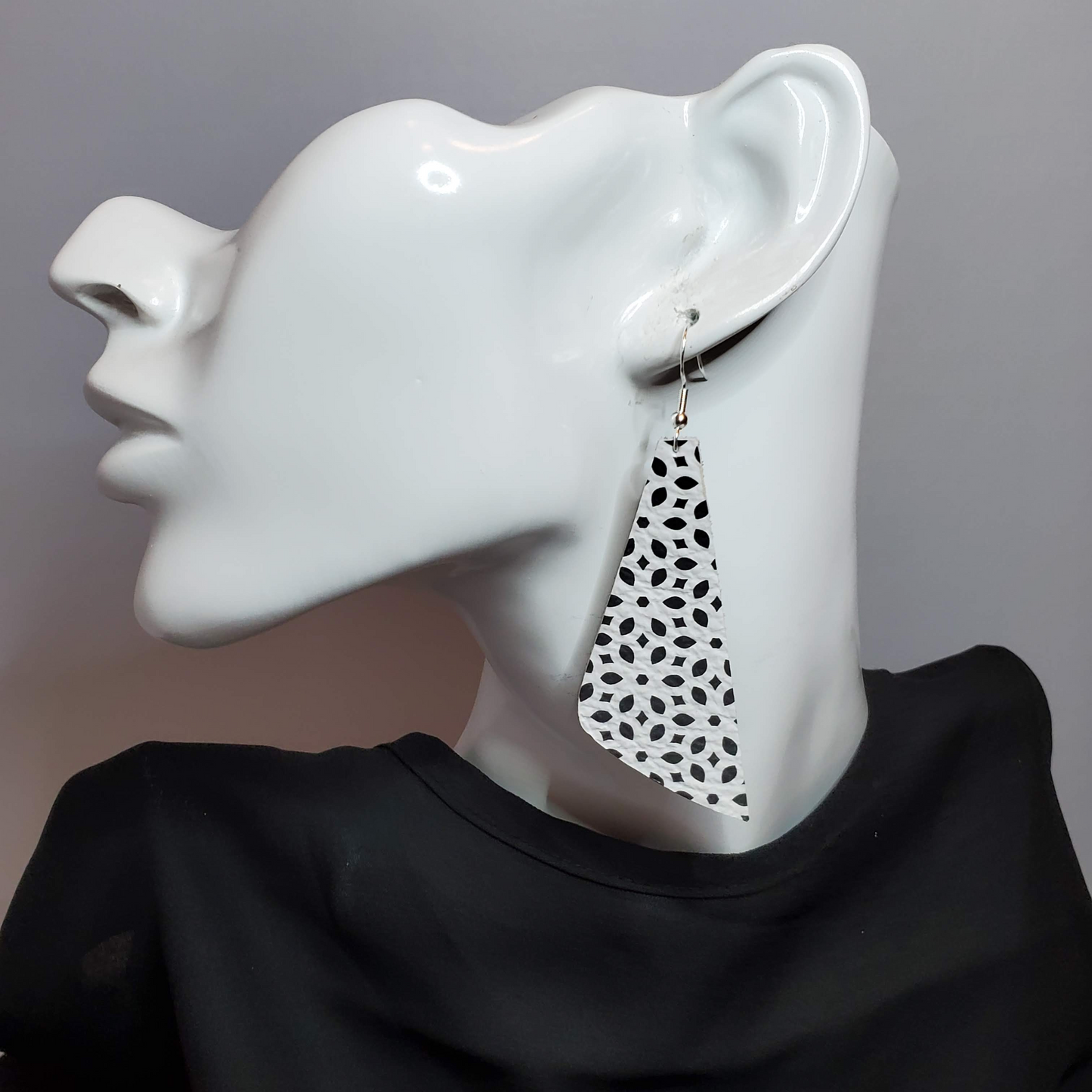 Deco Boho Leather Earrings