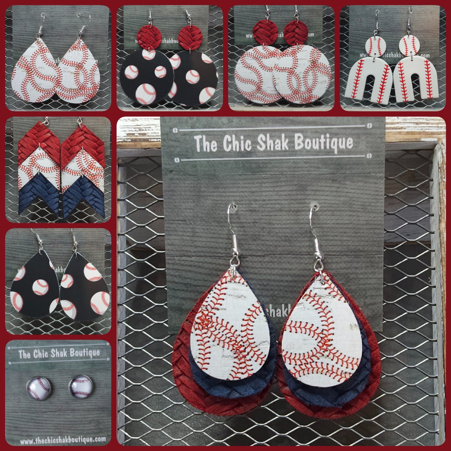 Baseball Fever Earrings