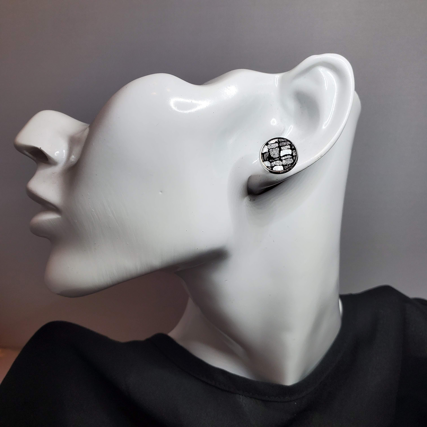 Sandstone Leather Earrings