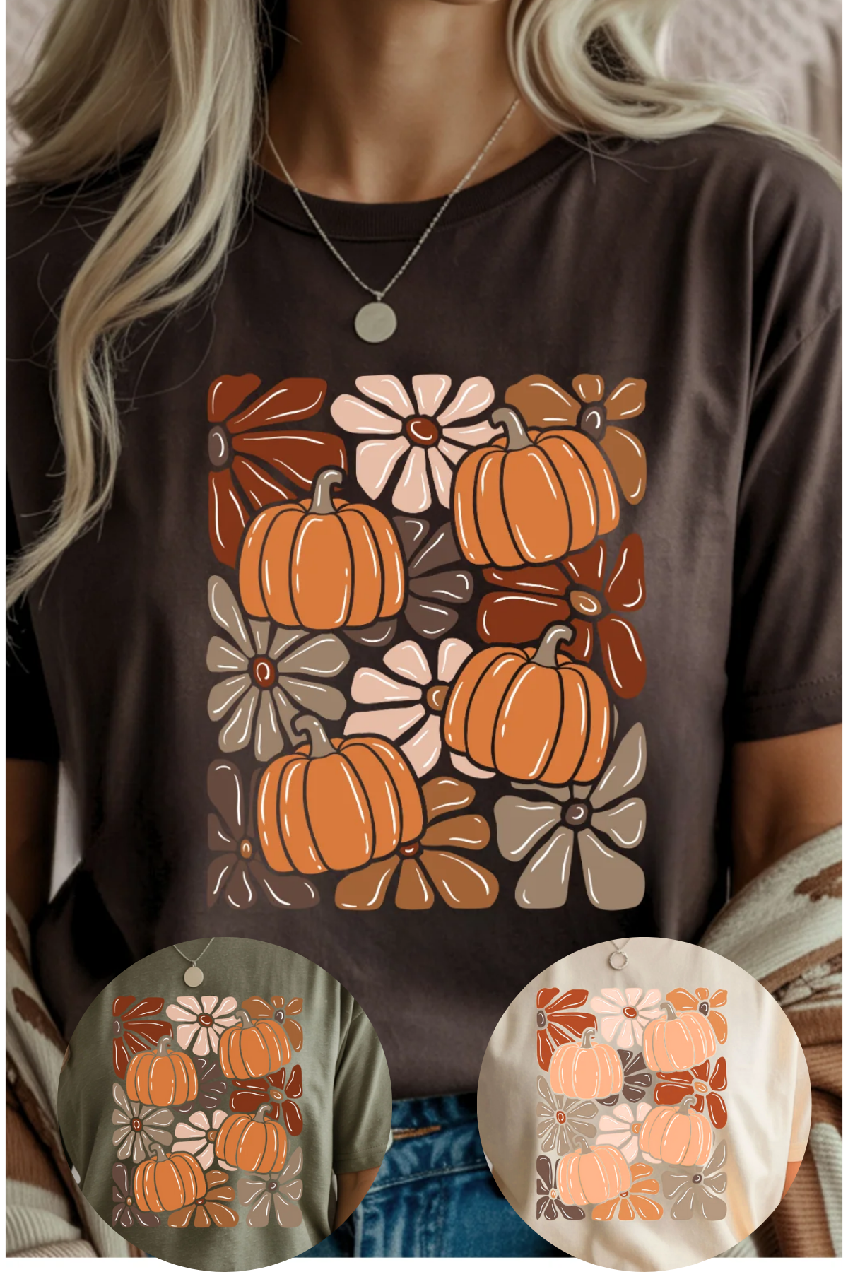 Fall Florals T-Shirt