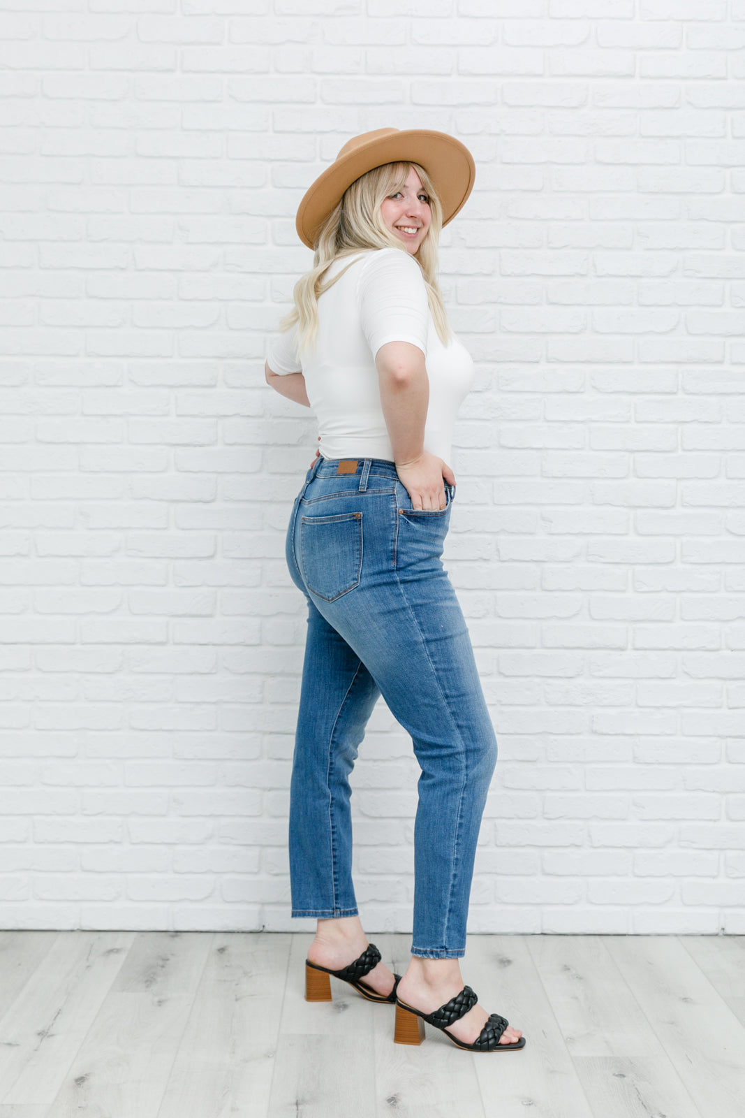 The Real Slim Shady High Waist Slim Fit Judy Blue Jeans
