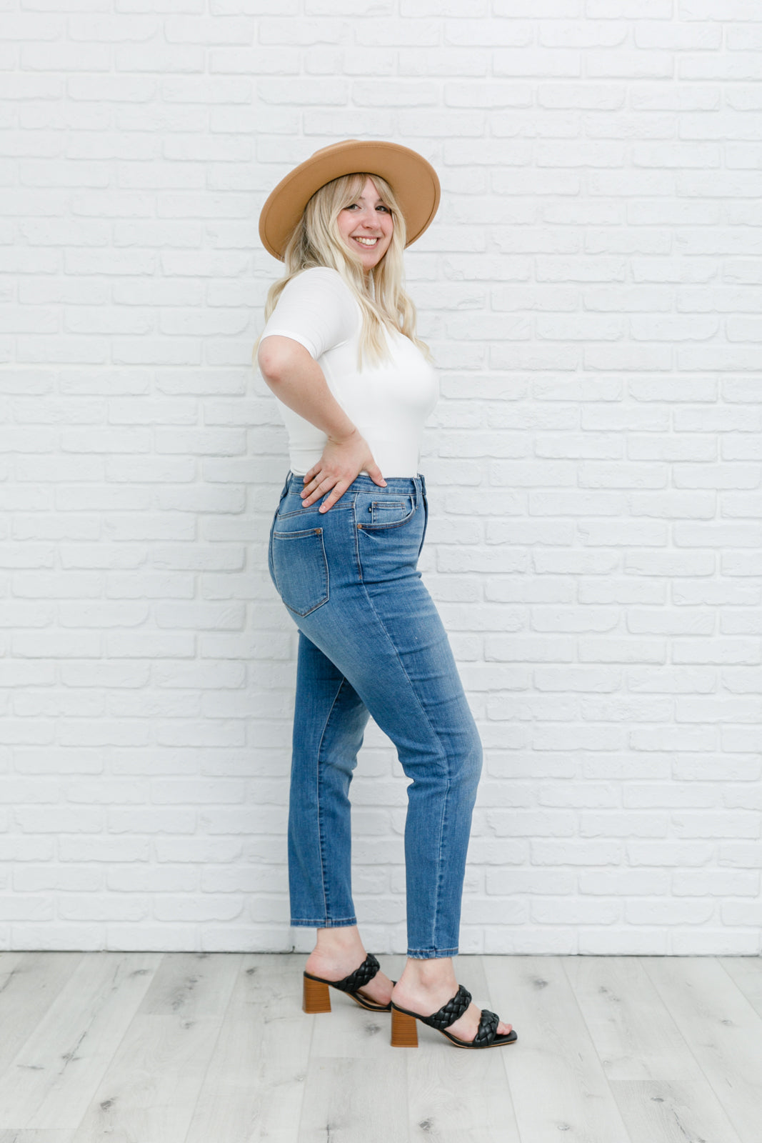 The Real Slim Shady High Waist Slim Fit Judy Blue Jeans
