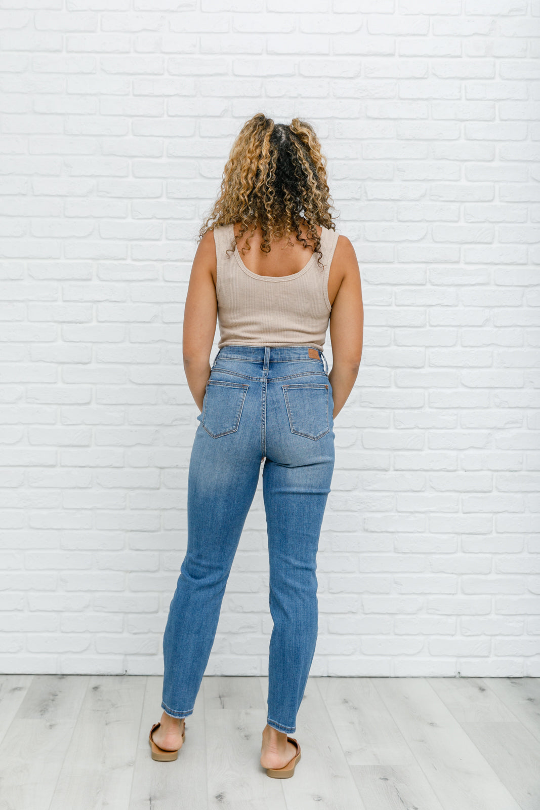 The Real Slim Shady High Waist Slim Fit Judy Blue Jeans