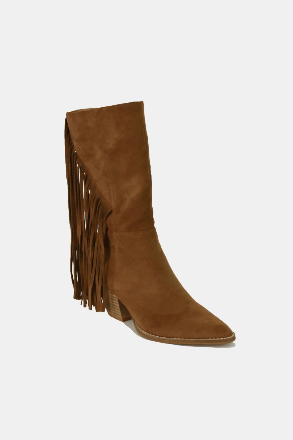 Beast Fashion Suede Fringe Boots