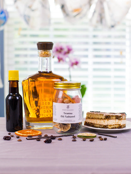 Old Fashioned Cocktail Kit – Handmade Infusion Gift Set for Whiskey Lovers