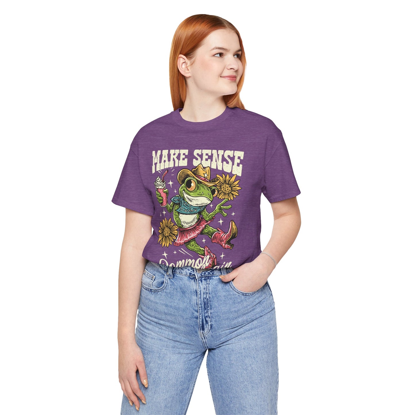 Make Sense Common Again Frog T-Shirt