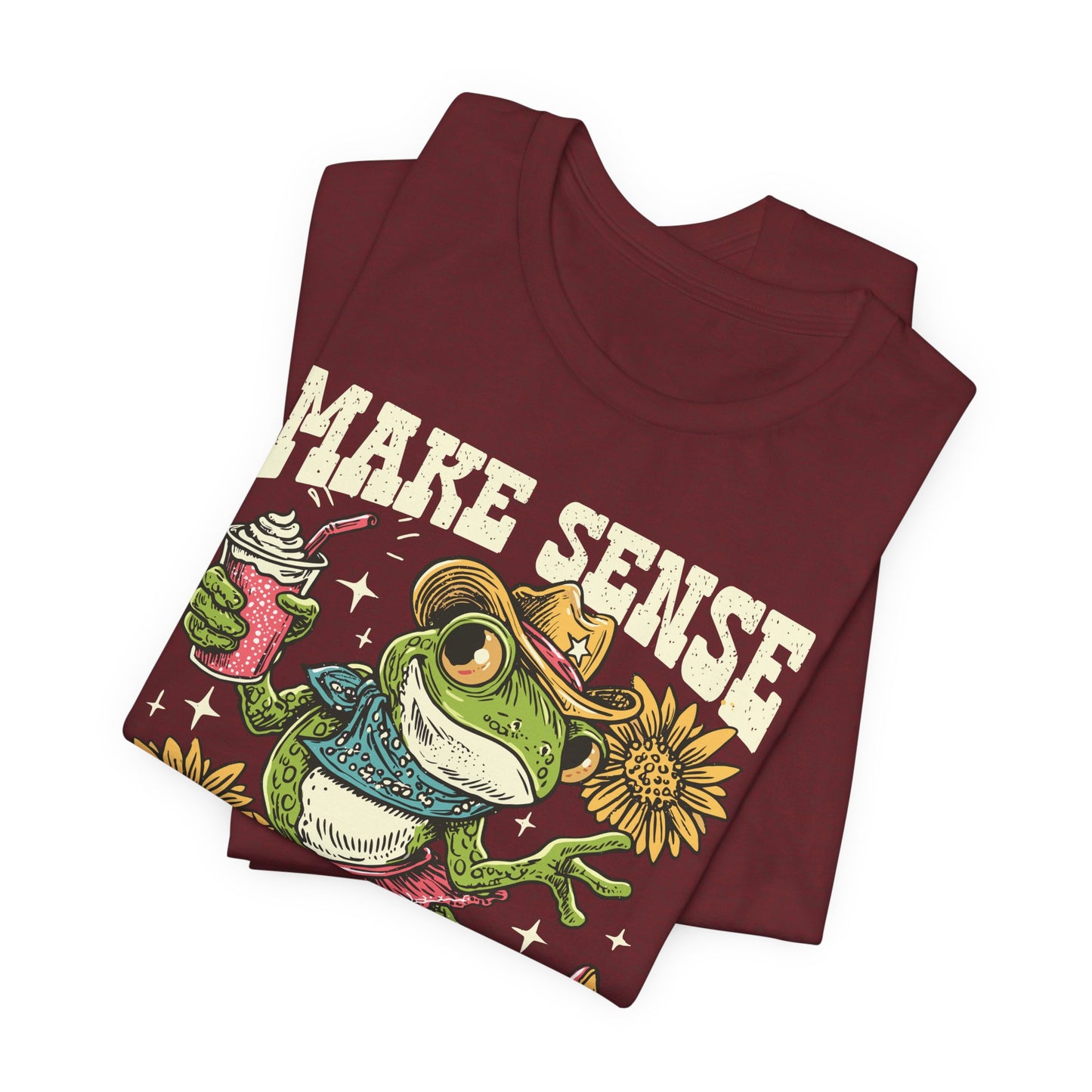 Make Sense Common Again Frog T-Shirt