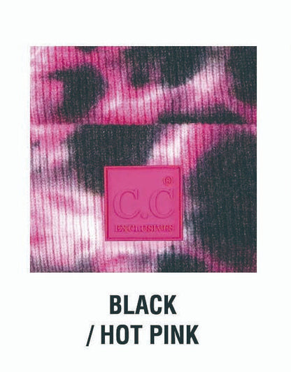 C.C® Tie Dye Boyfriend Beanie
