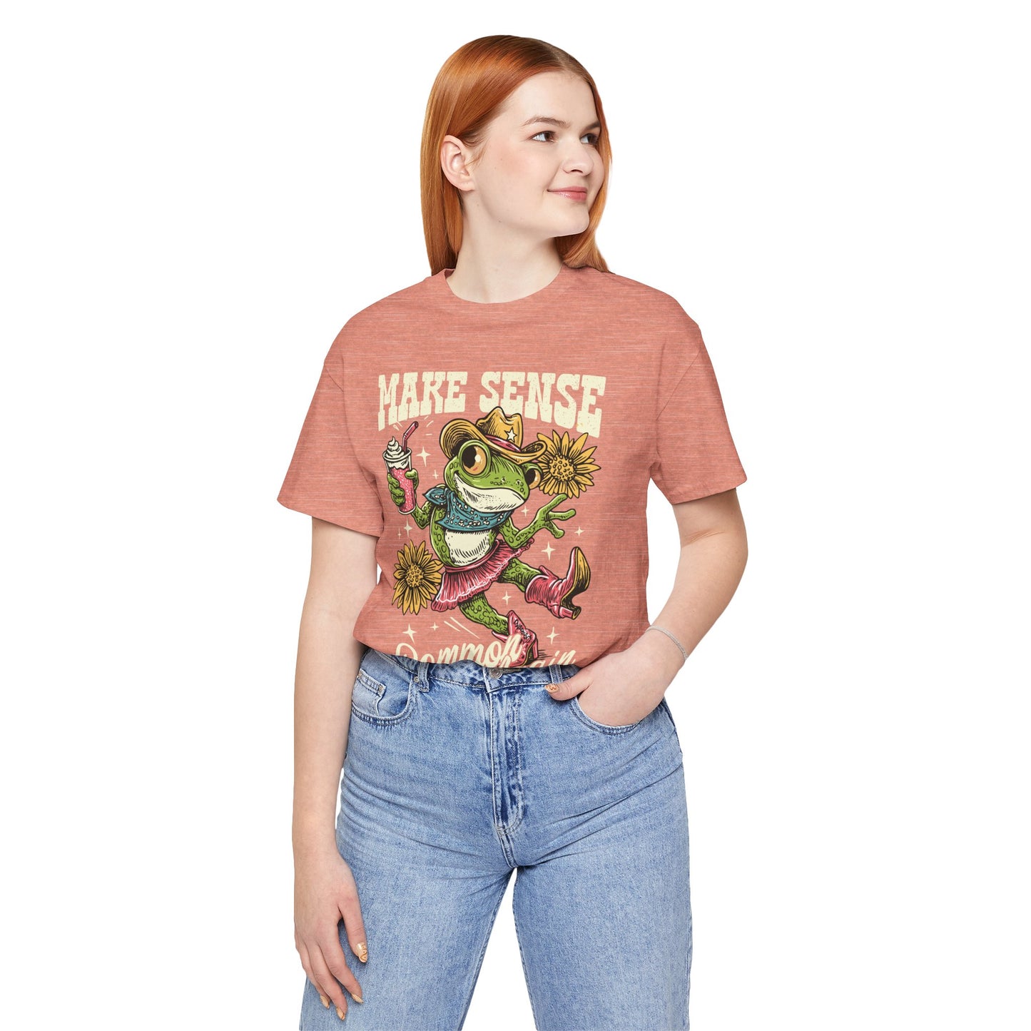 Make Sense Common Again Frog T-Shirt