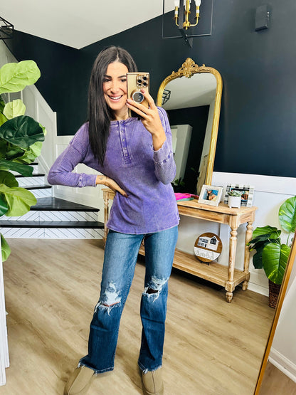 Rose High Rise 90's Straight Jeans in Dark Wash Judy Blue Jeans
