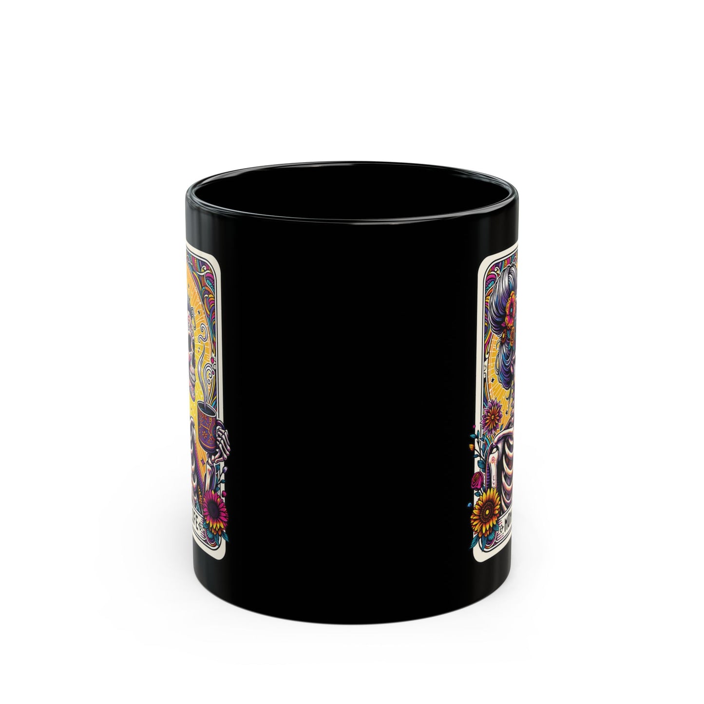 Mom Life Mug — Day of the Dead Skeleton Mom Coffee Cup (11oz & 15oz)