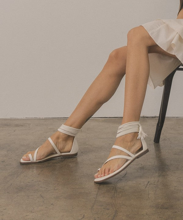 Abril - Strappy Ankle Wrap Sandal