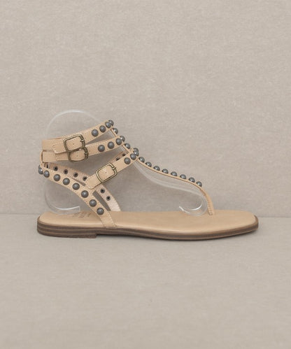 Oaklyn - Studded Gladiator Sandal