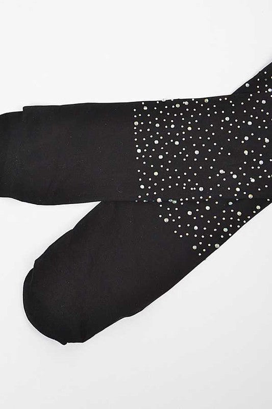 Rhinestone Fashion Stocking