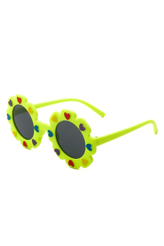 Children's Circle Heart Sunglasses