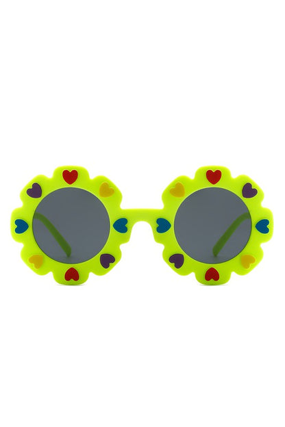 Children's Circle Heart Sunglasses