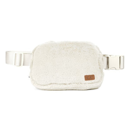 CC Faux Fur Belt Bag Fanny Pack