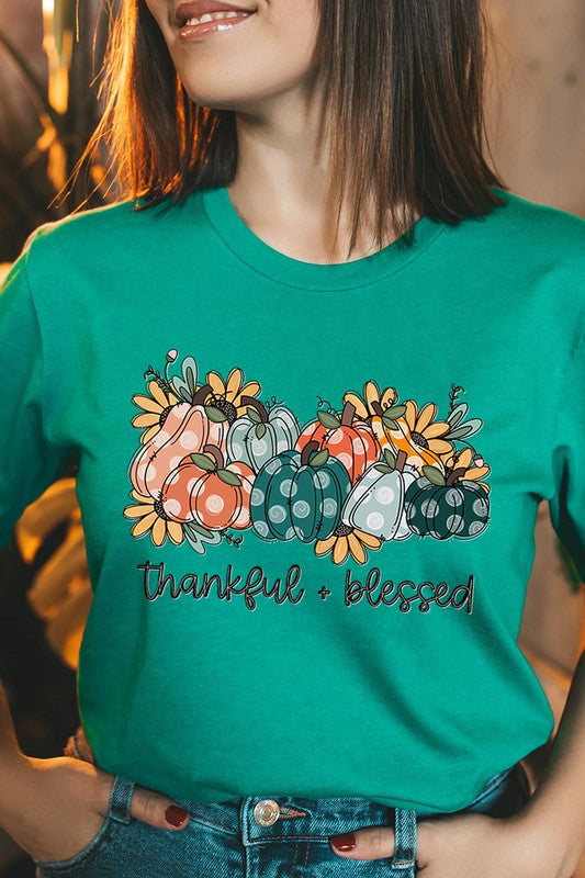 Thankful and Blessed Tee