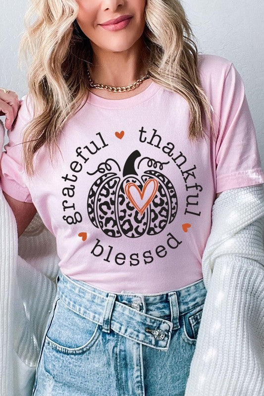 Grateful, Thankful, Blessed Tee