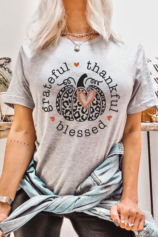 Grateful, Thankful, Blessed Tee