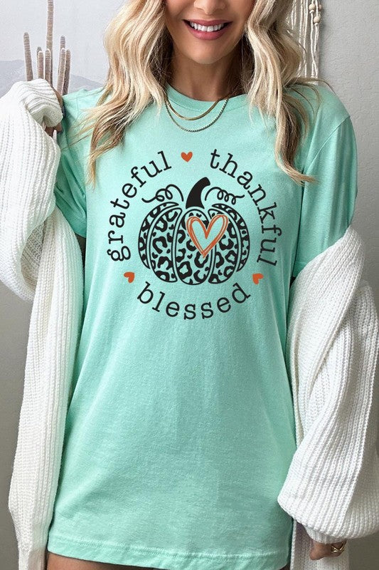 Grateful, Thankful, Blessed Tee