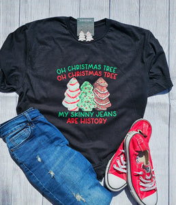 Skinny Jeans Are History Tee