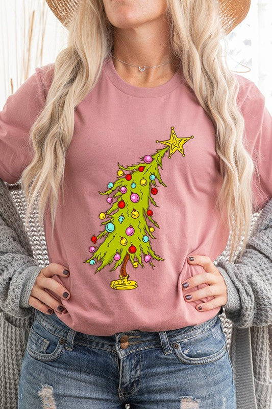 Bent Tree Christmas Tree Tee