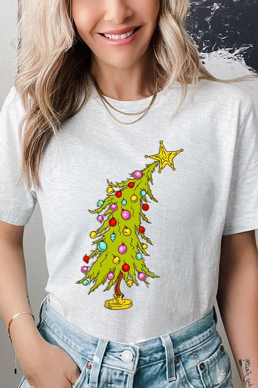 Bent Tree Christmas Tree Tee