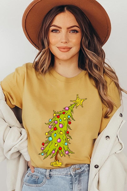 Bent Tree Christmas Tree Tee