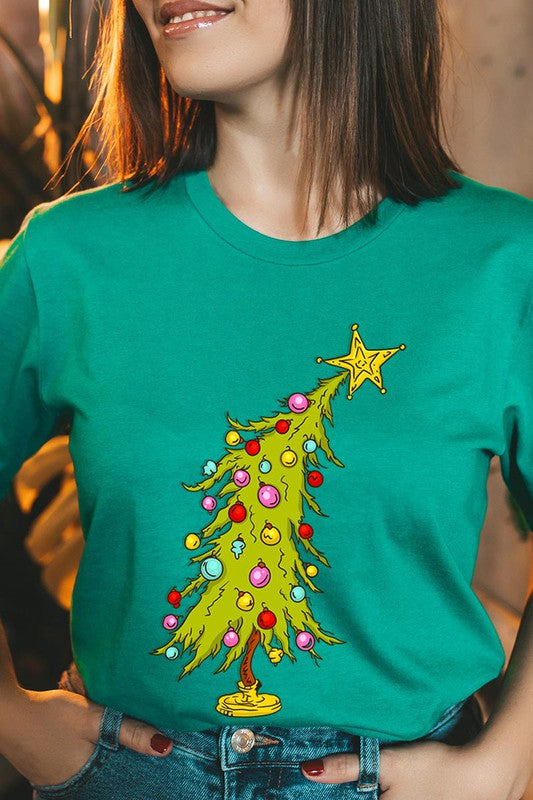 Bent Tree Christmas Tree Tee